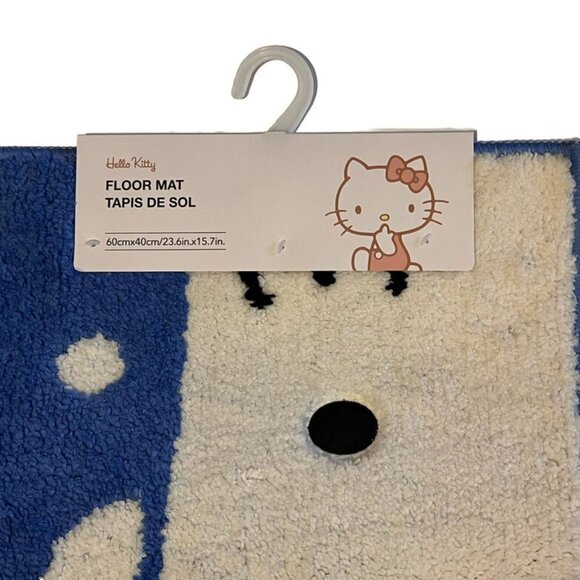 NEW Kawaii Sanrio Hello Kitty Face Rectangular Bath Floor Rug Mat - Picture 2 of 4